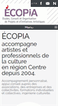 Mobile Screenshot of ecopia.fr